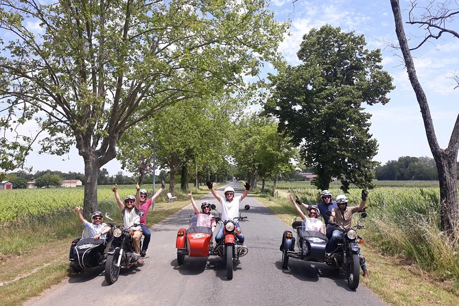 The Médoc in a sidecar, magic! - The return to Bordeaux and the full time commitment