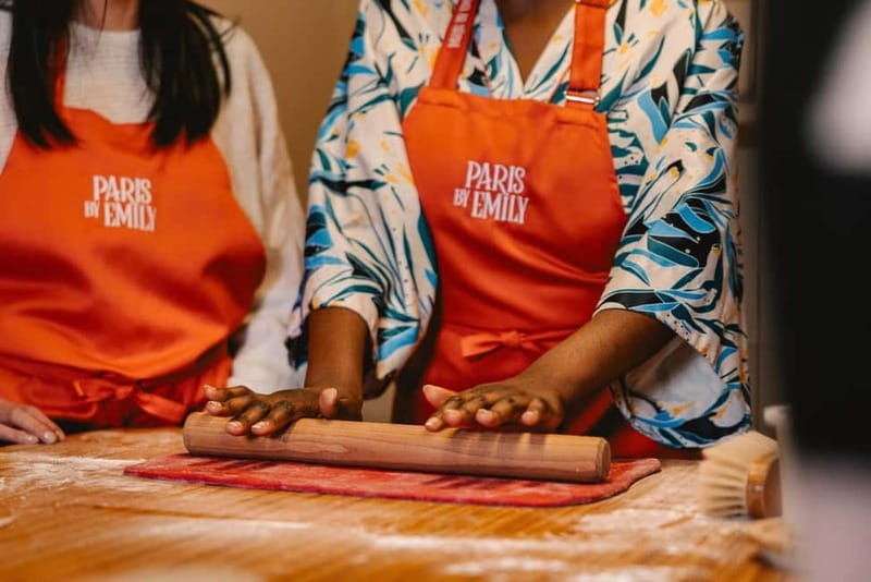 The Official Emily in Paris Croissant-Making Workshop - The Emily in Paris keepsakes: apron, tote, and a Polaroid you’ll actually keep