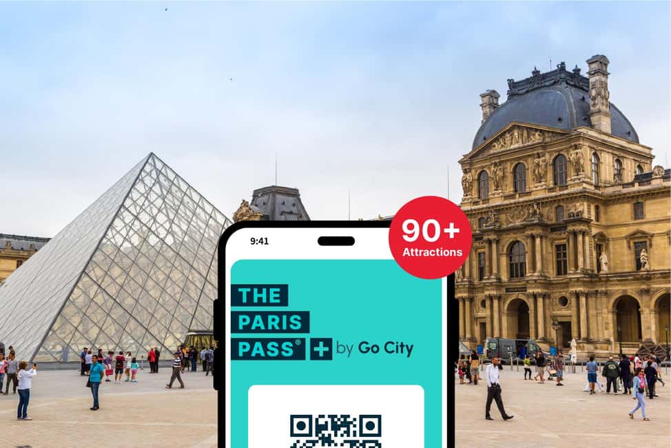 The Paris Pass® Plus: 90+ Attractions including The Louvre - Louvre Museum: line-skip power from the Paris Museum Pass