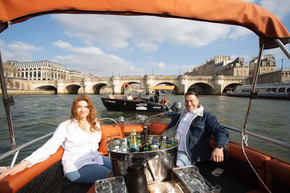 Top Private Cruises in Paris with Champagne + more surprises - How the included champagne and bottle water actually work