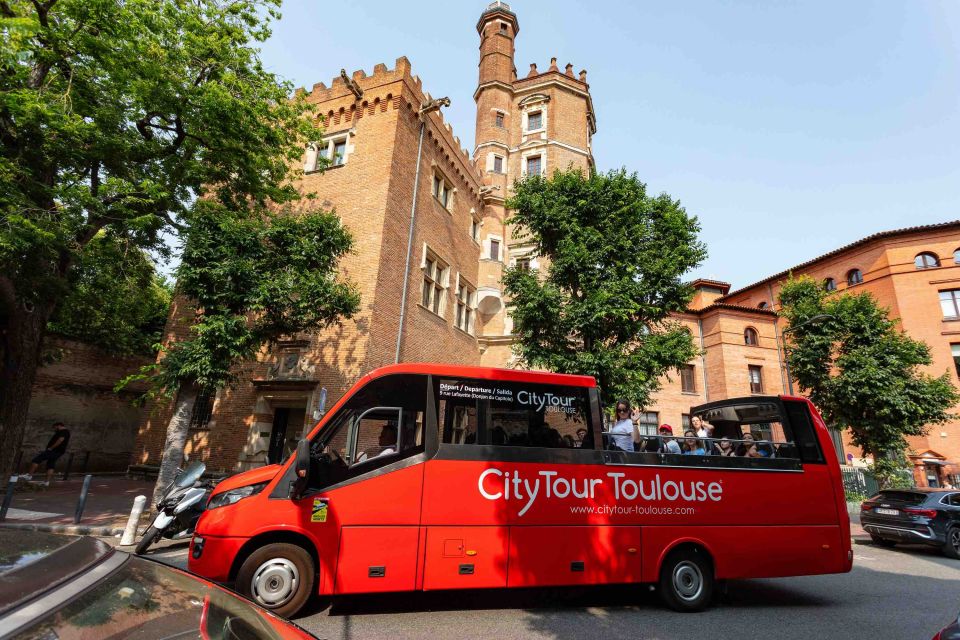Toulouse: City Sightseeing Tour by Bus with Audio Guide - Where you meet: 2 rue du Poids de l’Huile near the Capitole