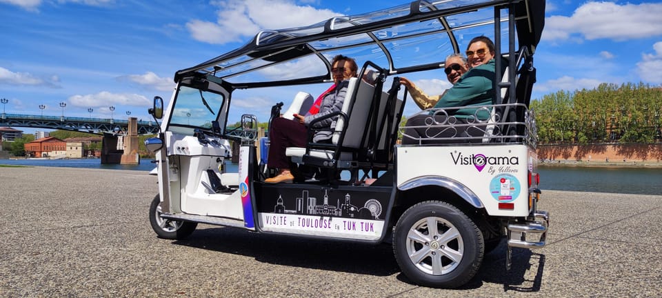 Toulouse: Electric Tuk-Tuk Tour with Photo Stops and Audio - Gardens and calm breaks: Jardin Japonais and Jardin des Plantes
