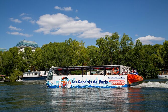 Tours of Paris and the Hauts-de-Seine in an Amphibious Bus - Hot-air balloon park, a historic swimming pool, and other off-the-grid stops