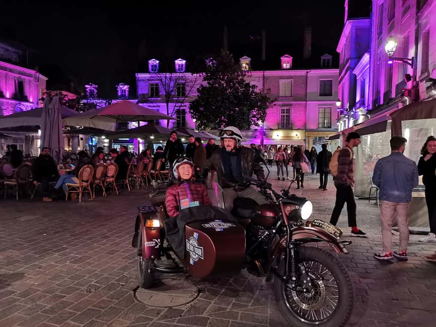 Tours: Vintage Sidecar Night Tour with Wine Tasting - Saint-Pierre Le Puellier, Saint-Martin Basilica, and the Towers
