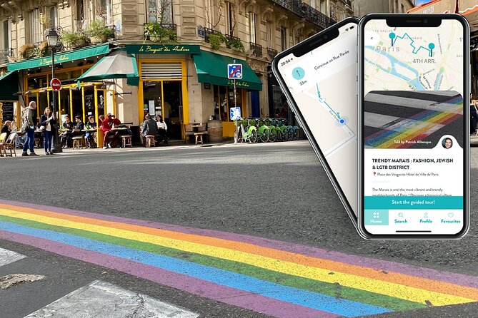 Trendy Marais, smartphone audioguided walking tour - Starting at Place des Vosges, Paris’s royal square