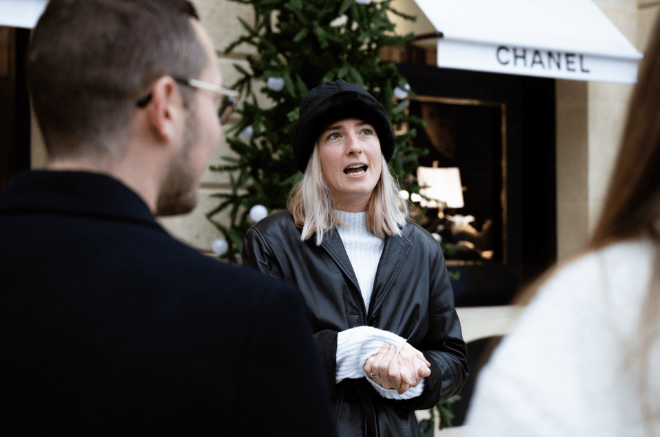 Unique Guided Walking Tour of Parisian Women in Fashion - Starting at Bulgari on Place Vendôme