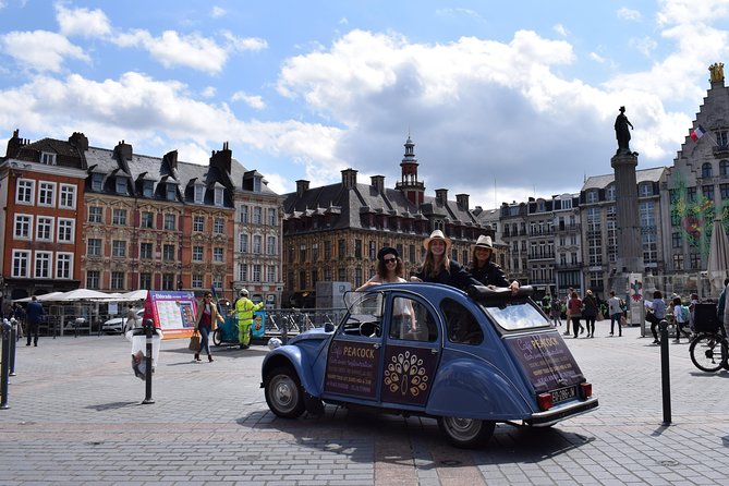 Unique Tour of Lille by Convertible 2CV - 1h00 - Where you start at Place Rihour (and why it matters)