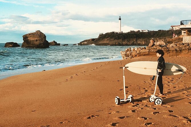 Unusual Guided Tour in a Segway in Biarritz - Anglet from the heights: corsairs and the beaches of love
