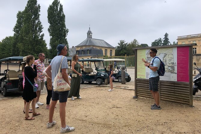 Versailles Golfcart & Bike Guided Tour: Gardens Hamlet Fountains - How much walking and biking is really in this day