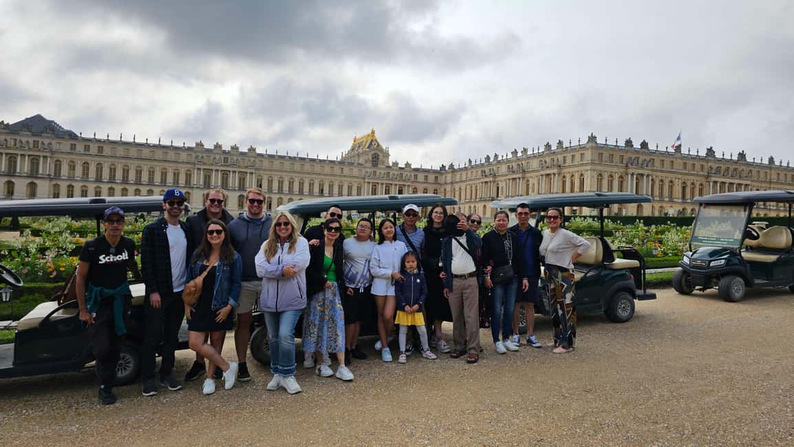 Versailles: Golfcarts & Bikes Guided Tour, Hamlet+Fountains - Key highlights worth planning around