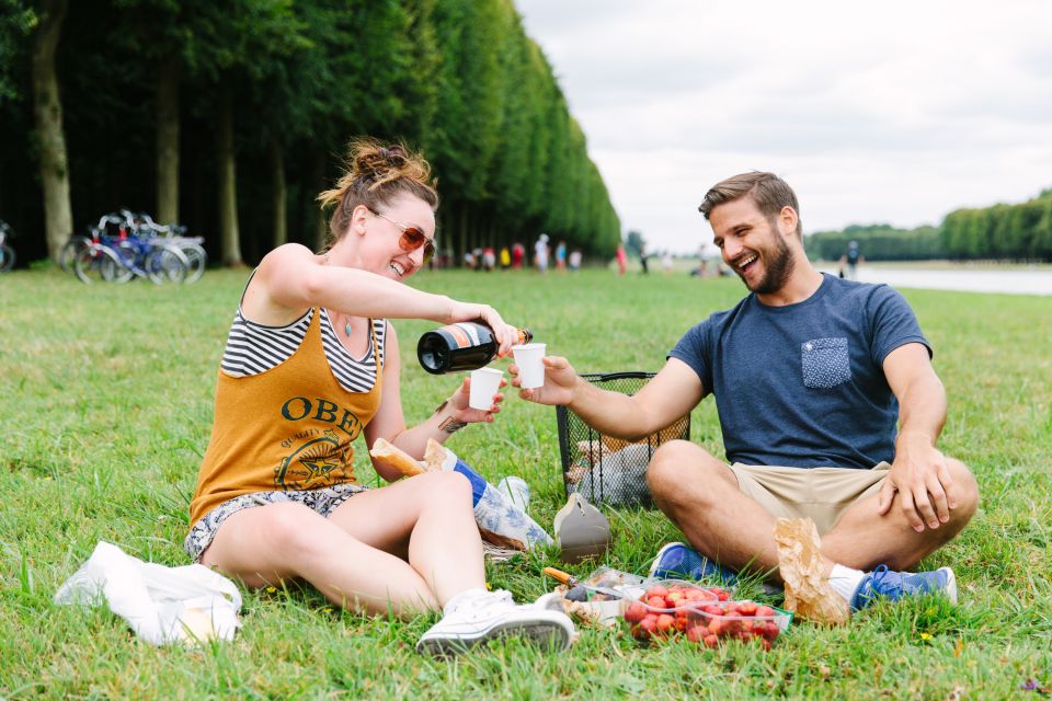 Versailles: Palace and Garden Bike Tour with Tickets - The Versailles open market stop: how to build a picnic that actually feels French