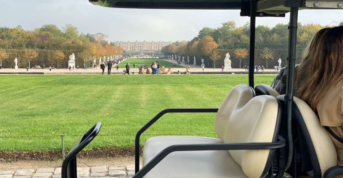 Versailles: Royal Palace & Gardens Private Golf Cart Tour - Why a Golf Cart Makes Versailles Feel Doable
