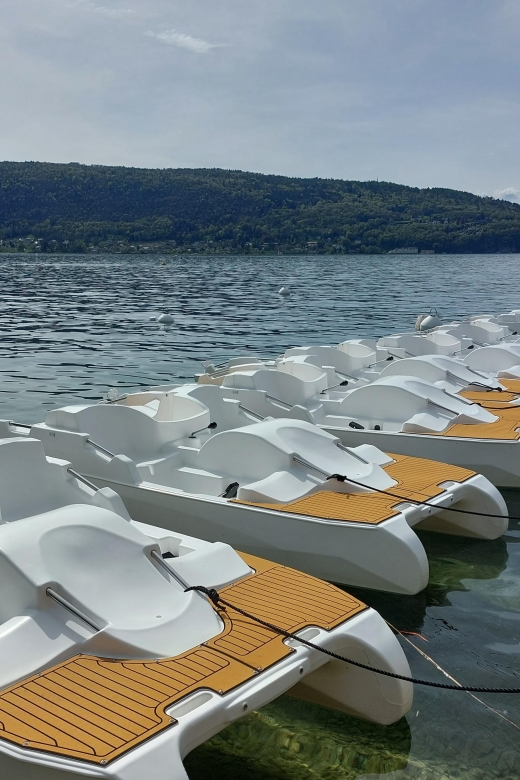 Veyrier-du-Lac: Pedal Boat Rental - Setting out from Plage de la Brune