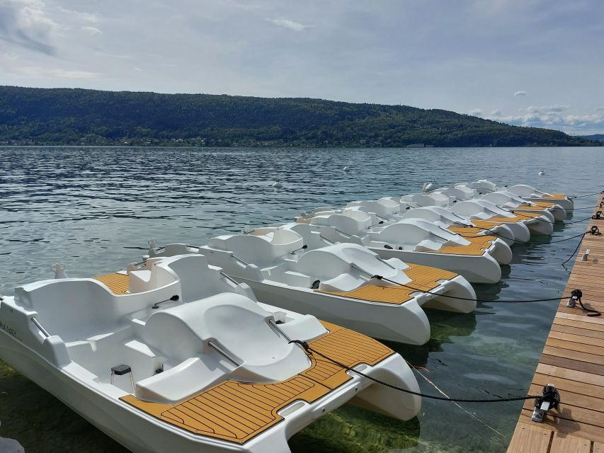 Veyrier-du-Lac: Pedal Boat Rental - Swimming in Annecy’s turquoise water