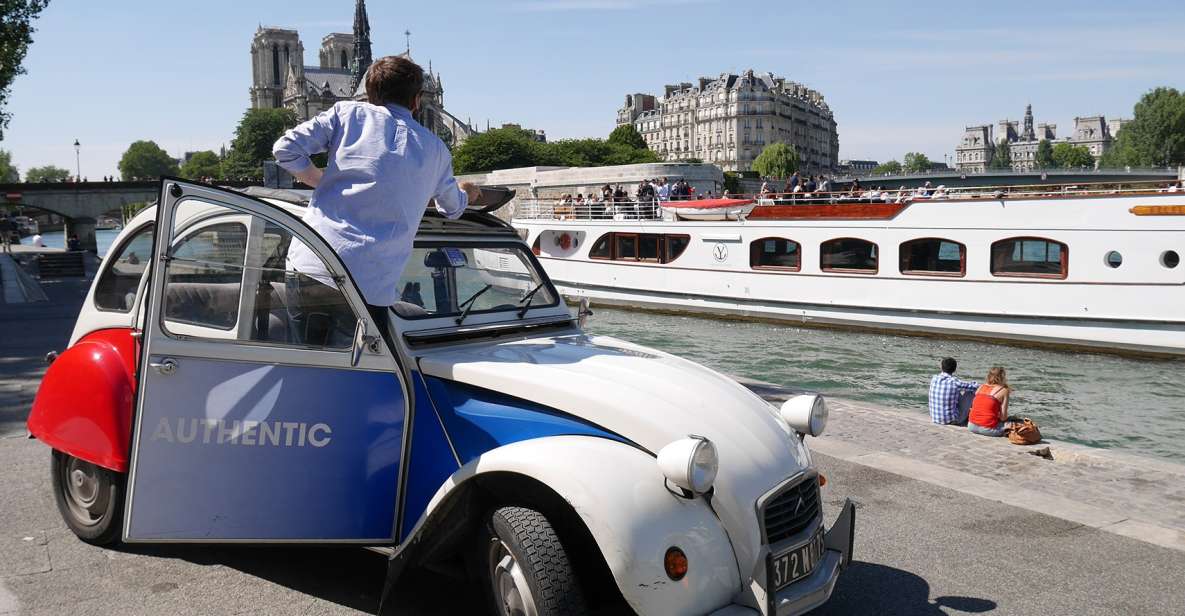 Vintage 2CV tour + Cruise - Why this 2CV + Seine combo works better than a standard bus tour