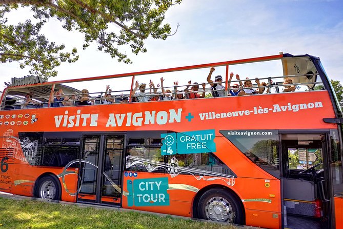 Visit Avignon and Villeneuve lez Avignon aboard a Double-Decker Bus - Stop 1: Pont Saint-Bénézet, Lambert Modern Art, and the Philippe le Bel Tower