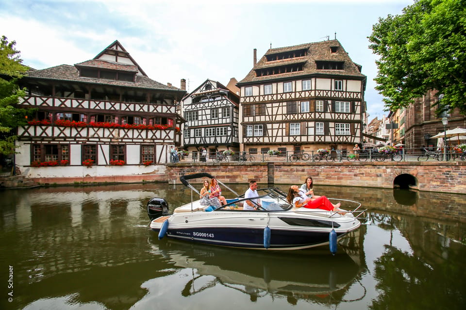 Visit of Strasbourg by private boat - Key points at a glance