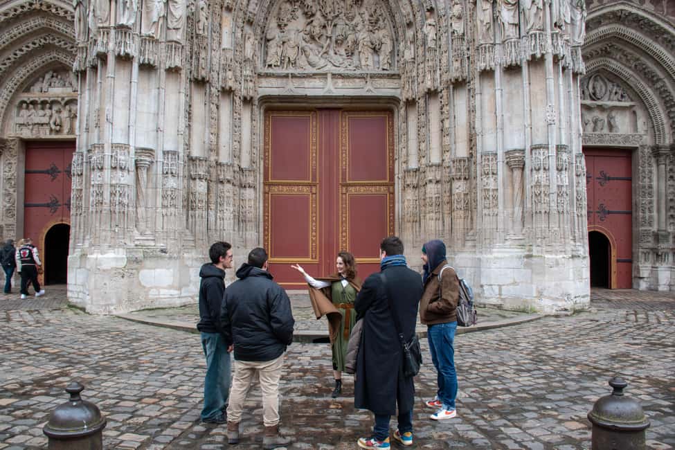 Walking tour with an Actor-Guide: Rouen with Joan of Arc - The courtroom comes alive on Rouen’s streets