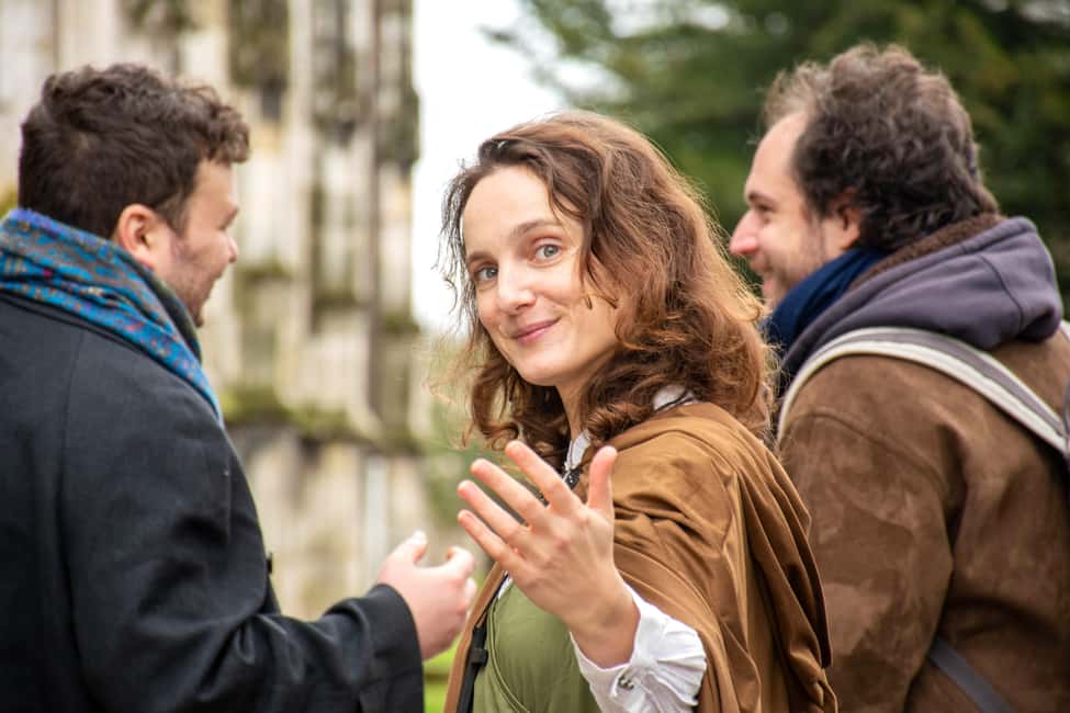 Walking tour with an Actor-Guide: Rouen with Joan of Arc - The final scene in the town square