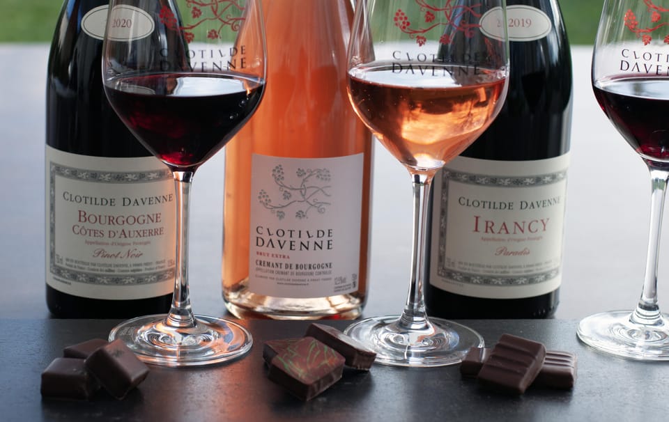 Wine and chocolat tasting at Chablis. - Is $23 good value for 45 minutes?