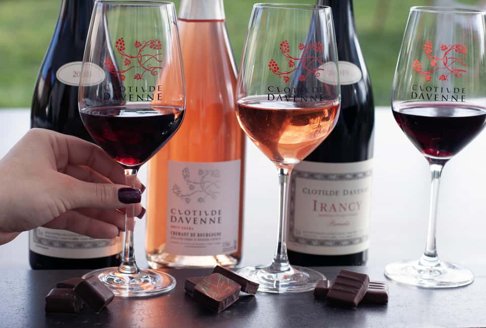 Wine and chocolat tasting at Chablis. - Starting at Boutique Clotilde Davenne